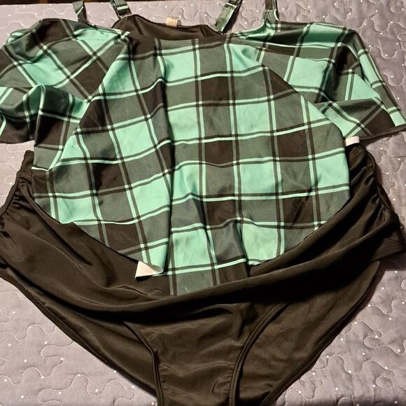 Rose Gal 2 piece swim suit size 2X - Picture 1 of 7